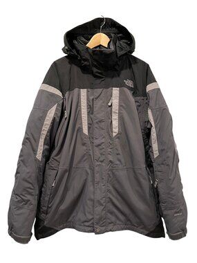 North Face Triclimate 3-in-1 Snow Jacket, Black Gray, XL
